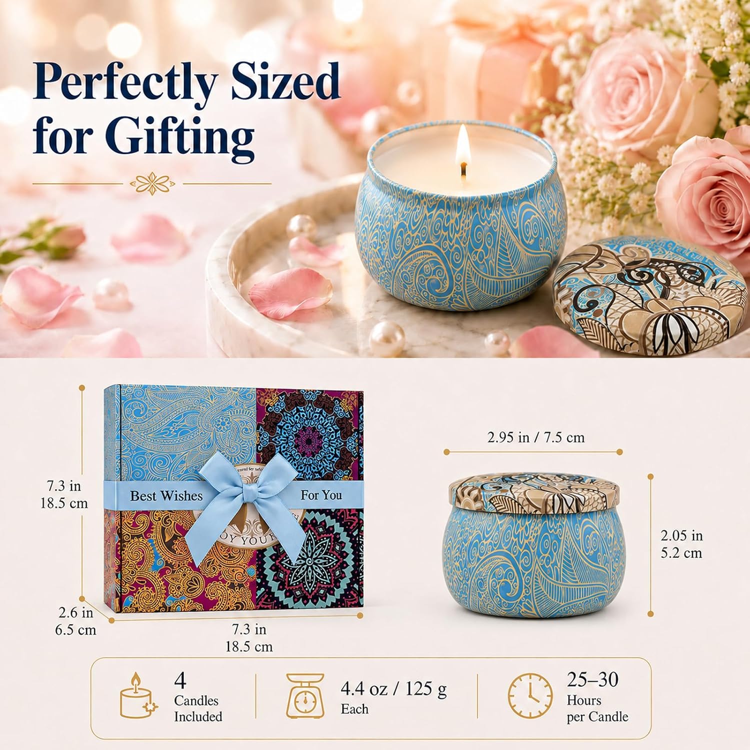 Luxury Aromatherapy Candle set